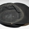 M43 OFFICER�S CAP W.SS BLACK PANZER