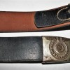 NCO SS BELT AND BACKLE 