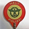 POLICE TRAFFIC CONTROL PADDLE-FELDGENDARMERIA