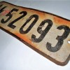 CAR NUMBER LICENSE PLATE