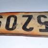 CAR NUMBER LICENSE PLATE