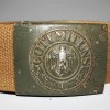 NCO TROPICAL DAK BELT AND BUCKLE WEHRMACHT 