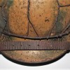 GERMAN CAMOUFLAGE HELMET WITH CHICKER WIRE
