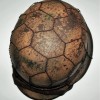 GERMAN CAMOUFLAGE HELMET WITH CHICKER WIRE