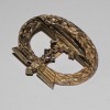 KRIEGSMARINE BADGE U-BOOT IN GOLD