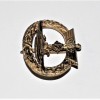 KRIEGSMARINE BADGE U-BOOT IN GOLD