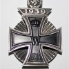 IRON CROSS 1�CL. WWI AND RECONFIRMATION 1939