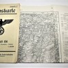 ORIGINAL MAP 1940 - REICHSKARTE
