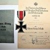IRON CROSS 2�CL. WHIT DOCUMENTS