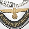 WEHRMACHT GORGET FELDGENDARMERIA