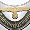 WEHRMACHT GORGET FELDGENDARMERIA