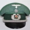 SCHIRMMUTZ WH OFFICER GEBIRGSJAGER VISOR CAP