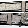 PARADE BELT AND BUCKLE OFFICER�S ALGEMINE SS