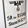 SA N.S.D.A.P. STURM ENAMEL SIGN