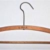 WOODEN CLOTHES HANGER W.SS