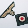 AQUILA E COCCARDA DA BUSTINA DELLA WEHRMACHT 