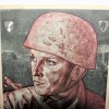 GERMAN POSTCARD PARATROOPER LUFTWAFFE