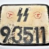 SS LICENCE PLATES FOR CAR