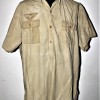 TROPICAL SERVICE YELLOW COTTON SHIRT LUFTWAFFE 