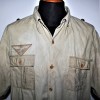 TROPICAL SERVICE YELLOW COTTON SHIRT LUFTWAFFE 