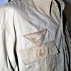 TROPICAL SERVICE YELLOW COTTON SHIRT LUFTWAFFE 