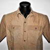 TROPICAL DAK SERVICE YELLOW COTTON SHIRT LUFTWAFFE