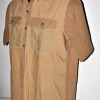 TROPICAL DAK SERVICE YELLOW COTTON SHIRT LUFTWAFFE