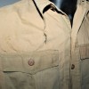TROPICAL DAK SERVICE YELLOW COTTON SHIRT LUFTWAFFE