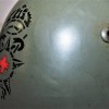 HELMET M33 R.E. RED CROSS