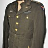 WWII US AIR FORCE GLIDER PILOTS DRESS UNIFORM AND VISOR CAP