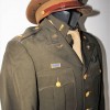 WWII US AIR FORCE GLIDER PILOTS DRESS UNIFORM AND VISOR CAP