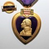 US WWII MEDAGLIA USA PURPLE HEART IN SCATOLA