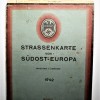 CARTA GEOGRAFICA STRADALE SU-EST EUROPA E ITALIA