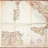 CARTA GEOGRAFICA STRADALE SU-EST EUROPA E ITALIA
