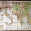 CARTA GEOGRAFICA STRADALE SU-EST EUROPA E ITALIA