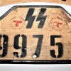 W.SS LICENSE PLATE FOR MOTORCYCLE