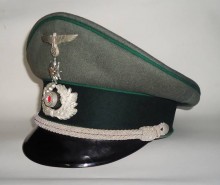 SCHIRMMUTZE UFFICIALE ALPINI WH GHIMBIR JAGER