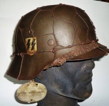 ELMETTO M42 WAFFEN SS MONODECA
