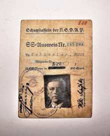 TESSERA POLITICA N.S.D.A.P.