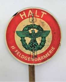 PALETTA POLIZIA FELDGENDARMERIA W.SS