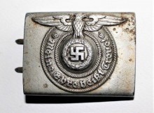 FIBBIA DA TRUPPA W.SS IN ALLUMINIO