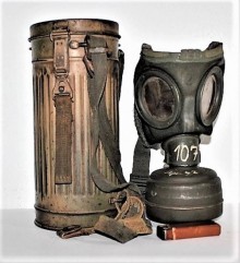 MASCHERA ANTI GAS CAMO 3 COLORI NORMANDIA 