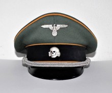 SCHIRMMUTZE UFFCIALE W.SS CAVALLERIA