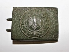 FIBBIA TRUPPA ALLUMINIO WEHRMATCH 