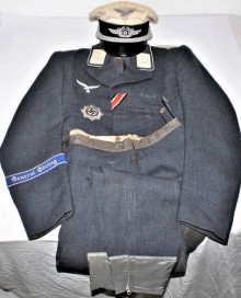 UNIFORME COMPLETA FLIEGERBLUSE LUFTWAFFE HERMANN GORING