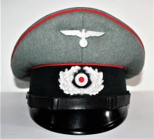 SCHIRMMUTZE SOTTUFFICIALE ARTIGLIERIA WEHRMACHT 