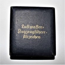 SCATOLA PER DISTINTIVO DA PILOTA 