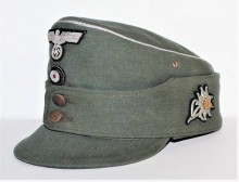BERGMUTZE TRUPPE ALPINE UFFICIALE WEHRMACHT 