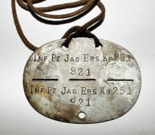 PIASTRINO DI RICONOSCIMENTO WH