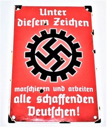 CARTELLO STRADALE RAD DAF